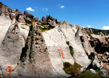 El Bosque de los Pitufos, las increíbles formaciones rocosas de Pampachiri, Perú