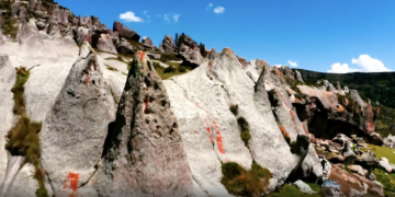 El Bosque de los Pitufos, las increíbles formaciones rocosas de Pampachiri, Perú